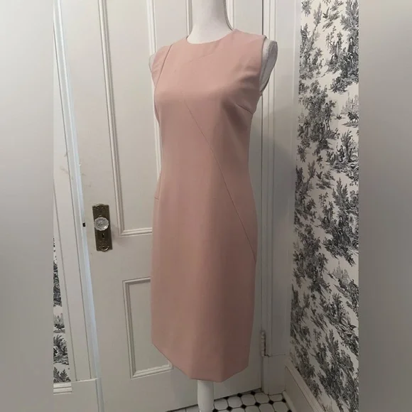 Hugo Boss women’s dusty Rose dress and sweater set size 4 - Picture 2 of 12